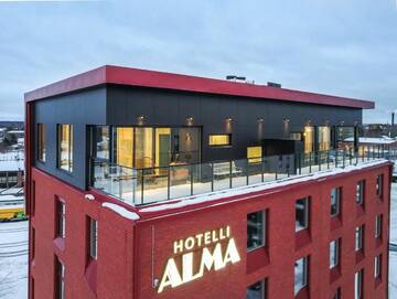 Фото номера Представительский люкс Отель Hotelli-Ravintola Alma г. Сейняйоки 10