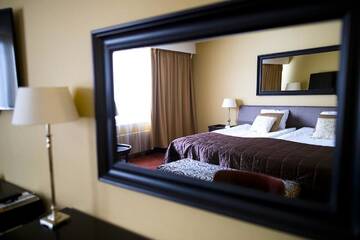 Фото номера Двухместный номер «Комфорт» с 2 отдельными кроватями Отель Hotel Sorsanpesä г. Сейняйоки 3
