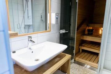 Фото номера Полулюкс Отель Hotel Sorsanpesä г. Сейняйоки 8